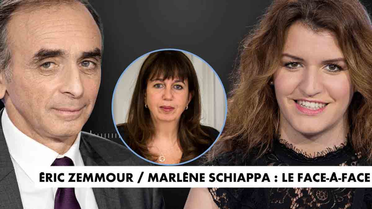 Mylène lépouse dEric Zemmour vengée par Marlène Schiappa