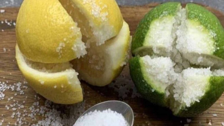 Citron et sel : les utilisations pour la maison