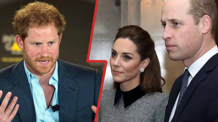 Un conflit en cours Harry fait taire Kate Middleton et le prince William.